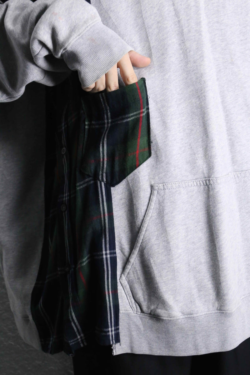 "Re:make" docking shirt hoodie