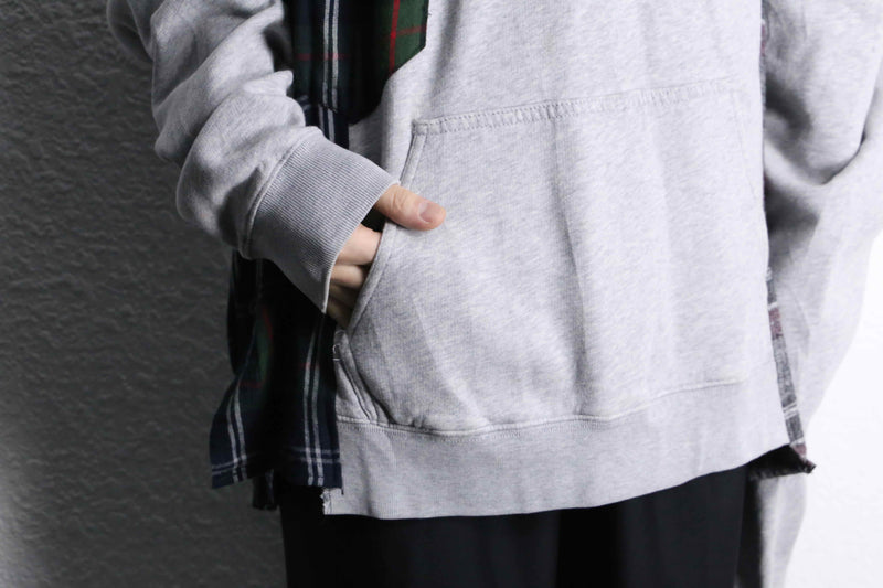 "Re:make" docking shirt hoodie