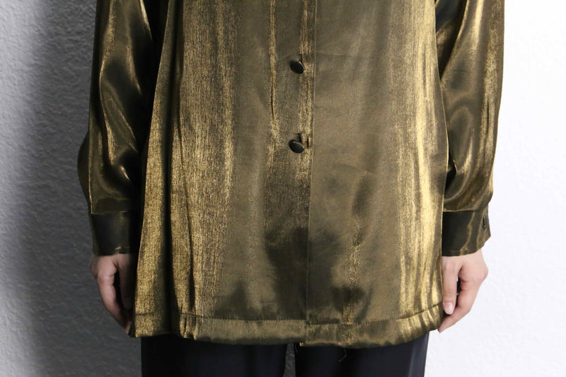iridescent champagne gold color shirt