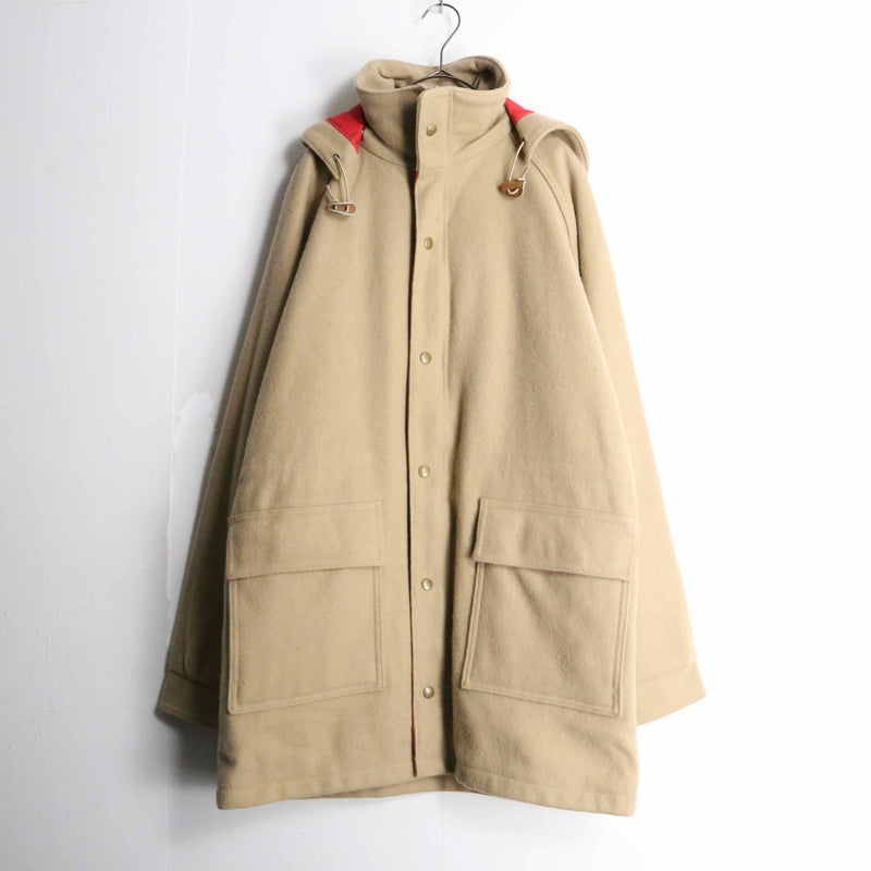 80’s “L.L.Bean” beige color zip up jacket