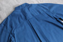 "Cristian Dior SPORTS"marine blue color fly front shirt