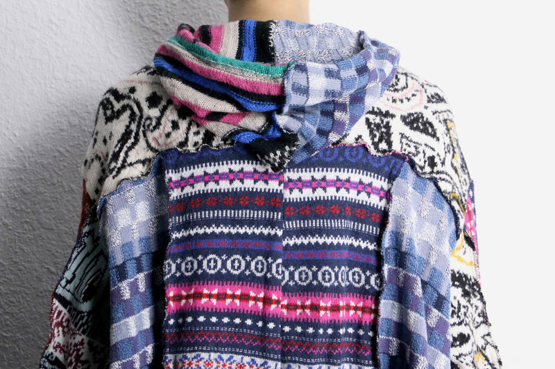 ''Re:make'' knit zip foodie