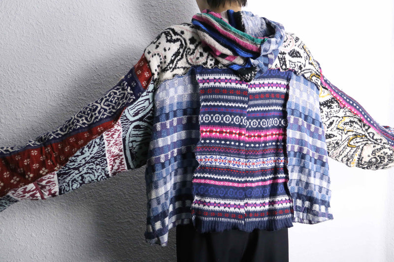 ''Re:make'' knit zip foodie