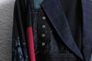 ''Re:make''docking patchwork design tailored jacket