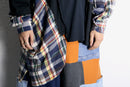 ''Remake''shirt docking layered Tee
