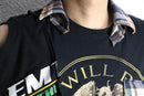 ''Remake''shirt docking layered Tee