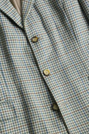 90-00s ”BOSS HUGO BOSS” multi color houndstooth wool tailored jacket