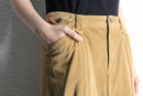 ”Eddie Bauer” beige color corduroy long skirt
