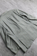 90-00s ”BOSS HUGO BOSS” multi color houndstooth wool tailored jacket