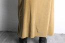 ”Eddie Bauer” beige color corduroy long skirt