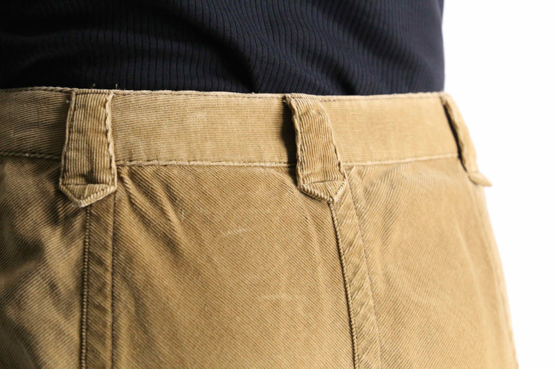 ”Eddie Bauer” beige color corduroy long skirt