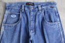 90-00's "fubu" baggy denim cargo shorts