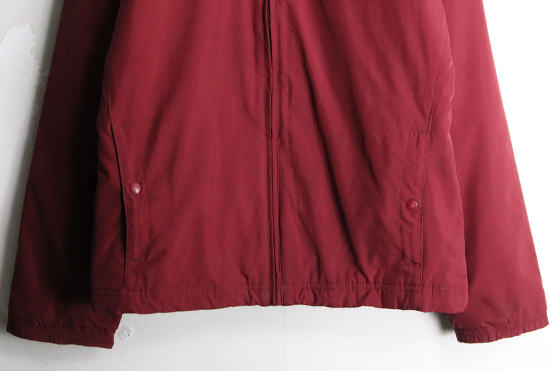 "NIKE" red color nylon jacket