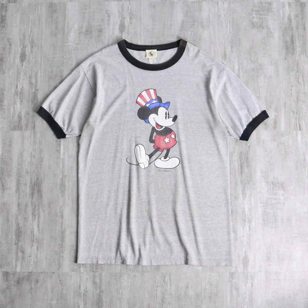 "90's Mickey Mouse" ringer Tee