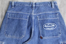 90-00's "fubu" baggy denim cargo shorts