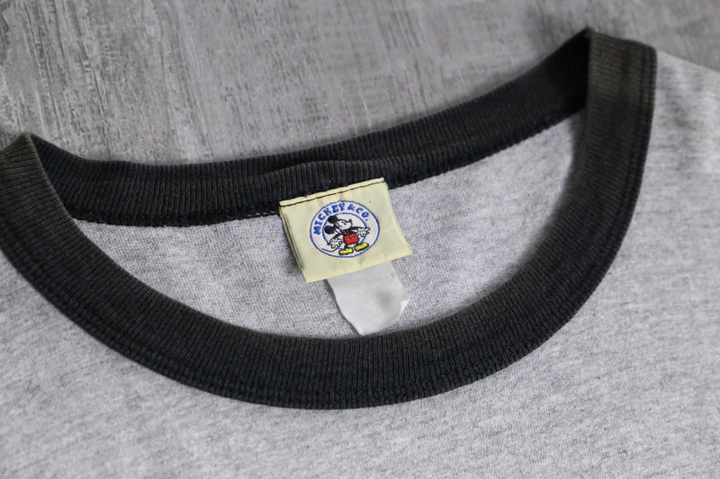 "90's Mickey Mouse" ringer Tee