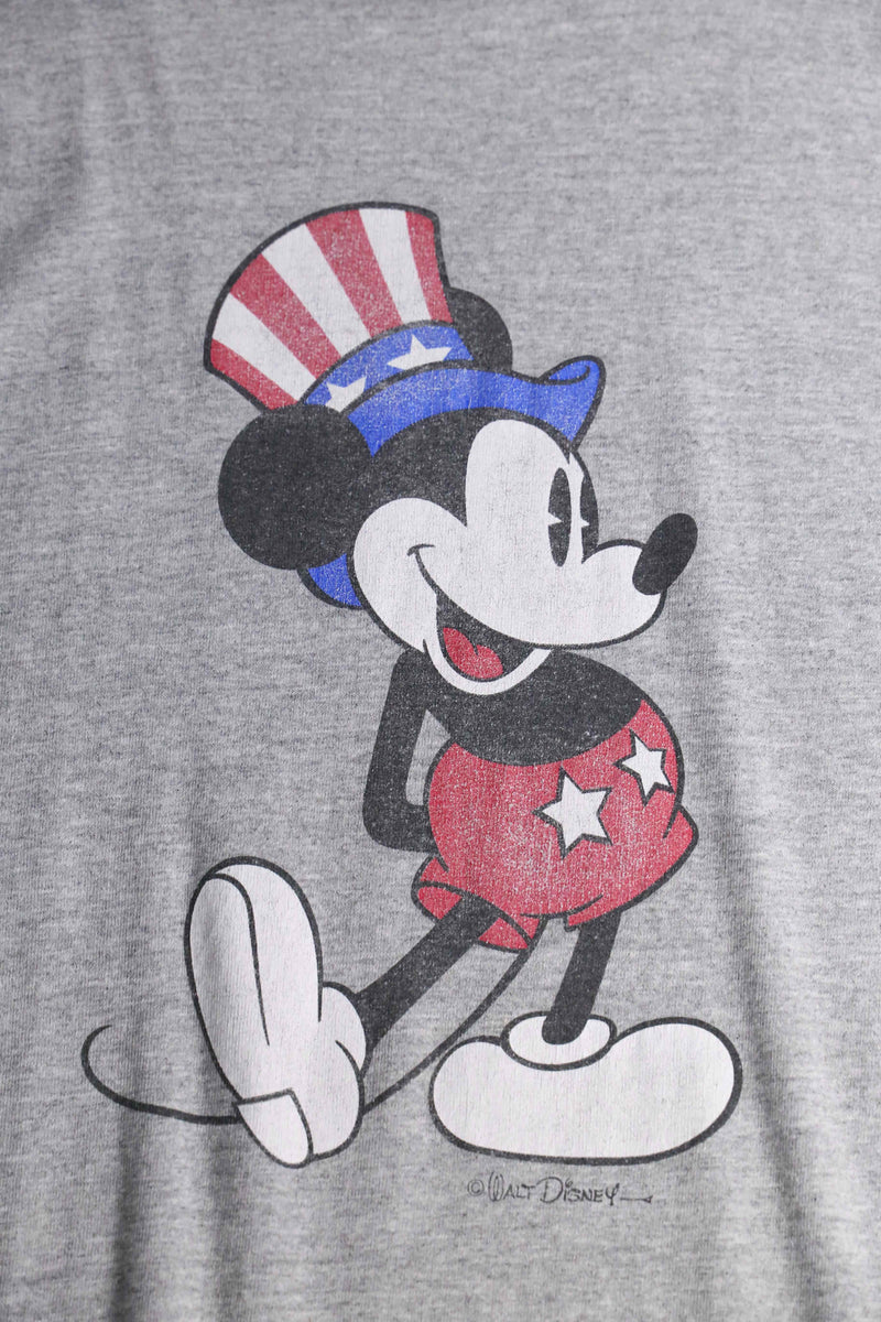"90's Mickey Mouse" ringer Tee