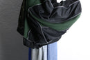 "Re:make" half zip dolman track pullover