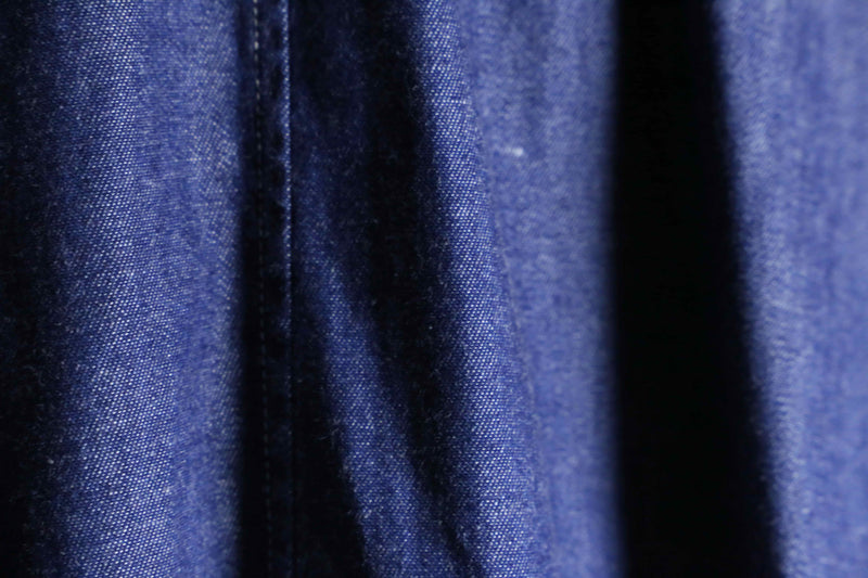 "Liz claiborne" light oz indigo denim poncho hoodie