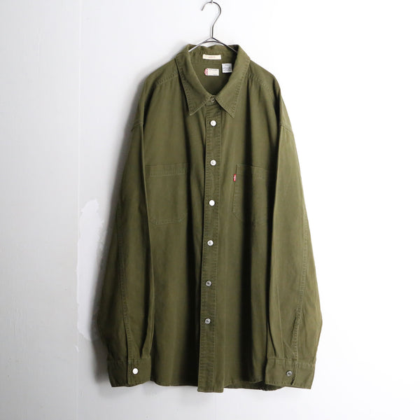 "Levi's" khaki color loose shirt jacket