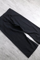 90s ”MILITARY” black wool gabardine sailor pants