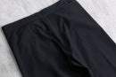 90s ”MILITARY” black wool gabardine sailor pants