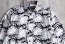 "COOGI" luxe botanical ethnic dress shirt