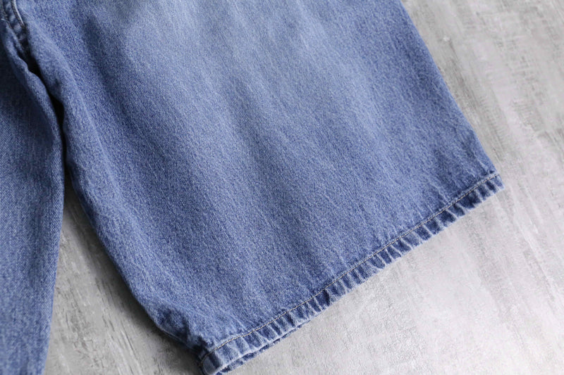 ”MARITHE + FRANCOIS GIRBAUD” denim shorts