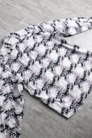 "COOGI" luxe botanical ethnic dress shirt