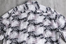 "COOGI" luxe botanical ethnic dress shirt