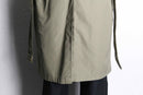 "Christian Dior" moss green middle trench coat