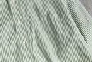“Brooks Brothers”green stripe B.D shirt