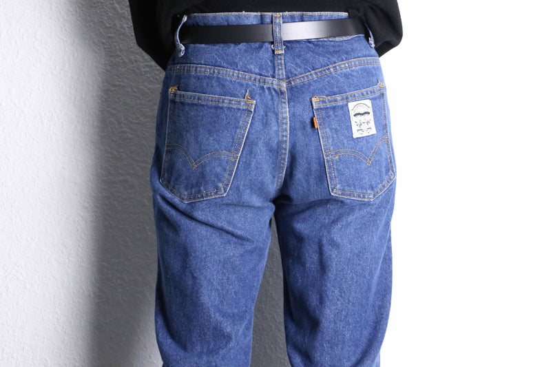 “Levi's” loose straight denim pants