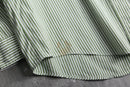 “Brooks Brothers”green stripe B.D shirt