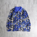 wrinkle pattern reversible shirt