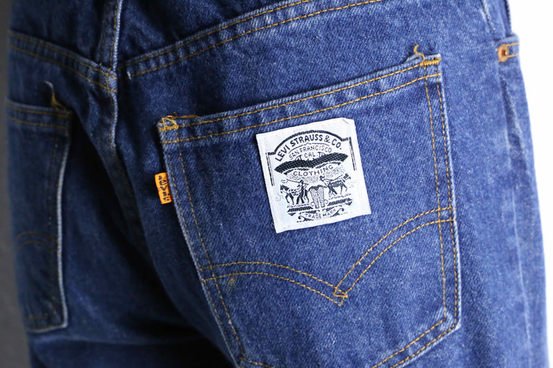 “Levi's” loose straight denim pants