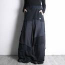 "Re:make" patchwork super baggy sweat pants