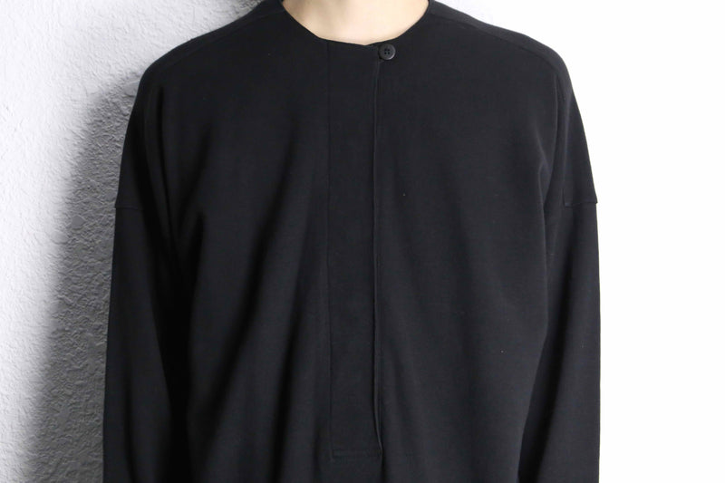 minimal cotton longline pullover