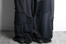 "Re:make" patchwork super baggy sweat pants