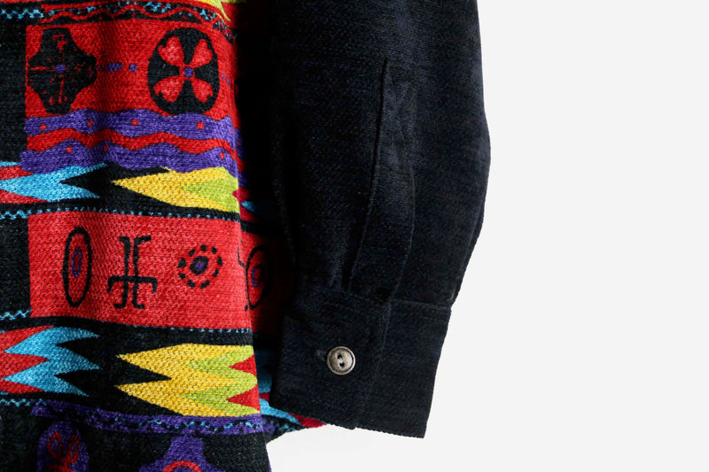 “CHICO’S DESIGN” colorful  design double zip up