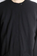 minimal cotton longline pullover