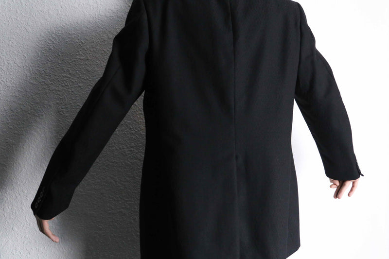 damask like pattern single breasted set-up