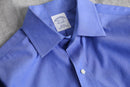 “BrooksBrothers” blue cotton dress shirt