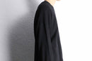 minimal cotton longline pullover