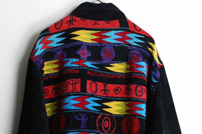 “CHICO’S DESIGN” colorful  design double zip up