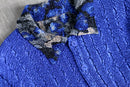 wrinkle pattern reversible shirt
