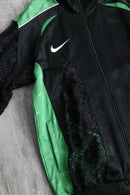 "Re:make" docking lace track jacket
