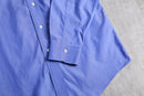 “BrooksBrothers” blue cotton dress shirt