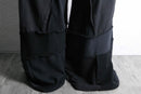 "Re:make" patchwork super baggy sweat pants