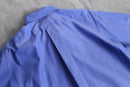 “BrooksBrothers” blue cotton dress shirt